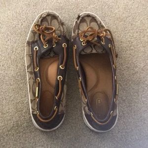 Coach boat shoes
